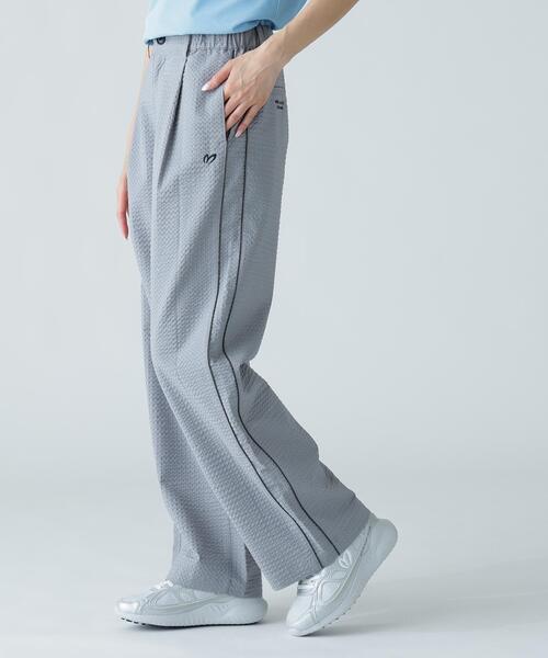 MASTER BUNNY EDITION(マスターバニーエディション)の「【MASTER BUNNY EDITION】ストライプパンツ(その他パンツ・レディース・グレー/ブラック・MEDIUM/LARGE)」の1枚目の写真