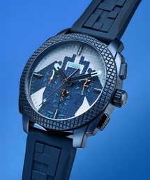 FOSSIL（フォッシル）の「フォッシル | マインクラフト Minecraft x Fossil 限定版 ダンジョン II 44mm クロノグラフウォッチ 腕時計 メンズ レザー LE1253（アナログ腕時計）」