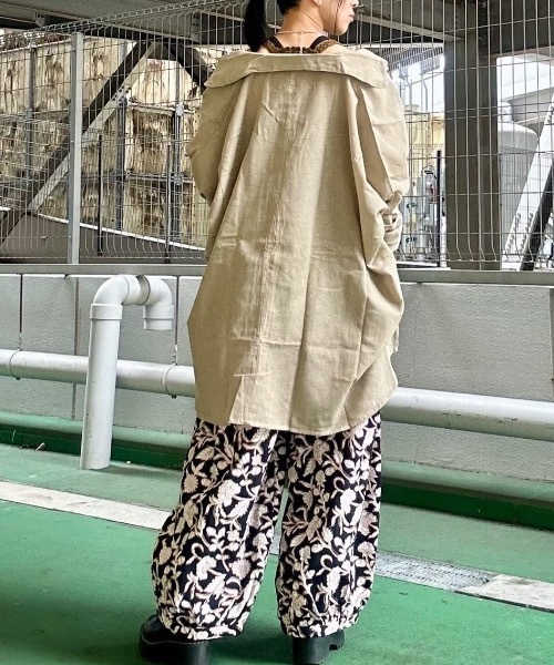 チャイハネ(チャイハネ)の「【チャイハネ】インド綿エスニックプリント バルーンパンツ(その他パンツ・レディース・ネイビー/ブラック/ホワイト/ターコイズブルー/ピンク/レッド・FREE)」の14枚目の写真