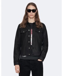 ALLSAINTS | FITTED WAXED DENIM TRUCKER JACKET | FITTED ワックス デニム トラッカー ジャケット(デニムジャケット)