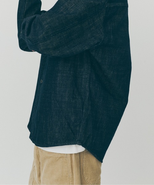 MAISON CLUB(メゾンクラブ)の「【MAISON CLUB】Classic Denim Shirt / クラシックデニムシャツ SNF(シャツ/ブラウス・メンズ・ブルー・M/L)」の10枚目の写真
