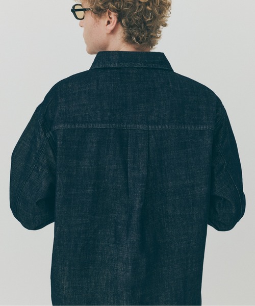MAISON CLUB(メゾンクラブ)の「【MAISON CLUB】Classic Denim Shirt / クラシックデニムシャツ SNF(シャツ/ブラウス・メンズ・ブルー・M/L)」の11枚目の写真