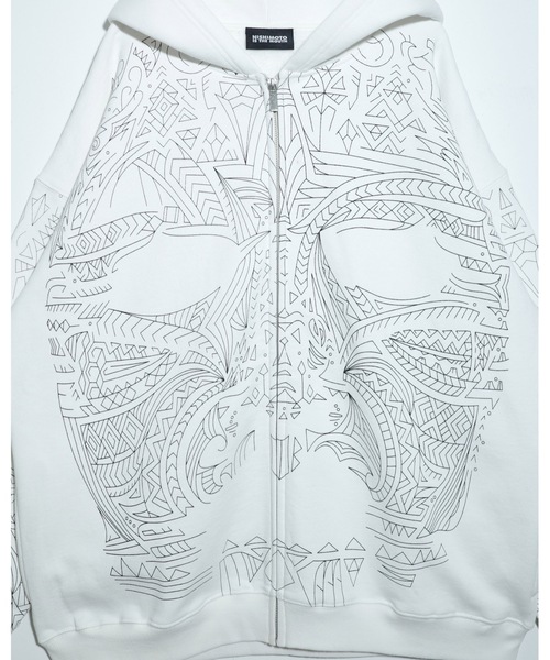 NISHIMOTO IS THE MOUTH(ニシモト イズ ザ マウス)の「SWEAT HOODIE | NISHIMOTO IS THE MOUTH(パーカー・メンズ・ホワイト・S/M)」の3枚目の写真