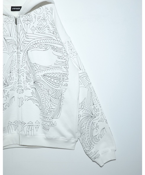 NISHIMOTO IS THE MOUTH(ニシモト イズ ザ マウス)の「SWEAT HOODIE | NISHIMOTO IS THE MOUTH(パーカー・メンズ・ホワイト・S/M)」の5枚目の写真