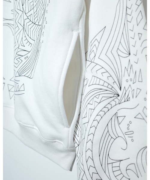 NISHIMOTO IS THE MOUTH(ニシモト イズ ザ マウス)の「SWEAT HOODIE | NISHIMOTO IS THE MOUTH(パーカー・メンズ・ホワイト・S/M)」の6枚目の写真