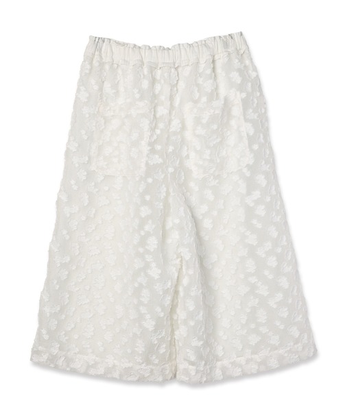 mintdesigns(ミントデザインズ)の「Floral Jacquard Volume Pants(その他パンツ・レディース・ブラック/ホワイト・ONESIZE)」の9枚目の写真