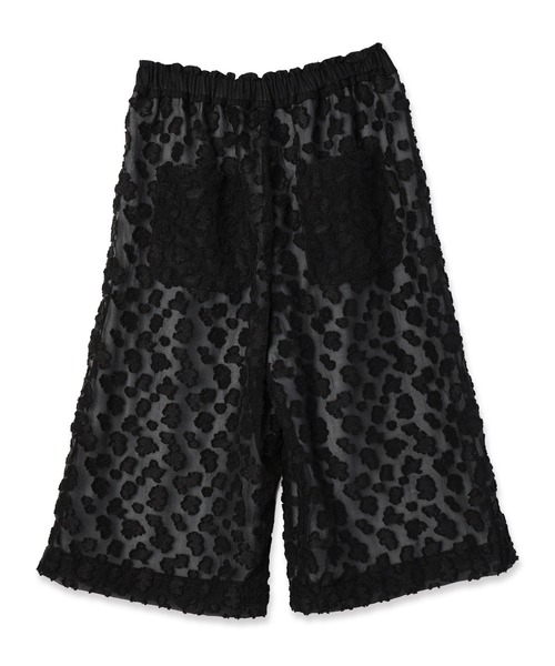 mintdesigns(ミントデザインズ)の「Floral Jacquard Volume Pants(その他パンツ・レディース・ブラック/ホワイト・ONESIZE)」の11枚目の写真