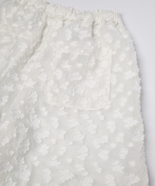 mintdesigns(ミントデザインズ)の「Floral Jacquard Volume Pants(その他パンツ・レディース・ブラック/ホワイト・ONESIZE)」の19枚目の写真