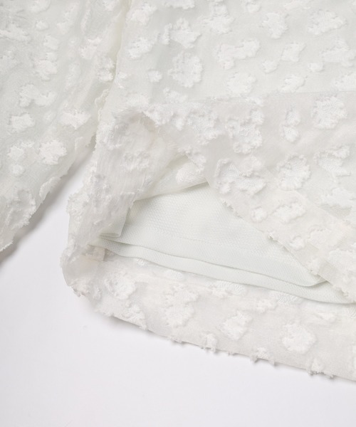 mintdesigns(ミントデザインズ)の「Floral Jacquard Volume Pants(その他パンツ・レディース・ブラック/ホワイト・ONESIZE)」の21枚目の写真