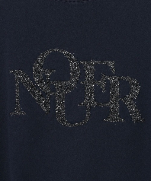 LEPSIM(レプシィム)の「裏毛ラメ相良刺繍プルオーバー 1082140(スウェット・レディース・レッド/ネイビー/チャコールグレー/杢グレー・FREE)」の14枚目の写真
