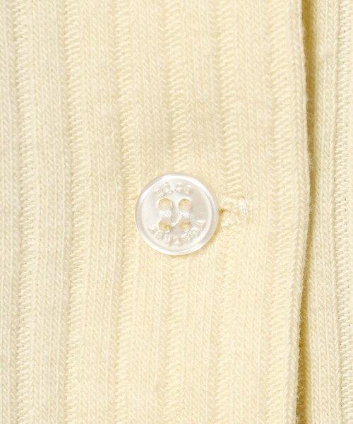 NICE WEATHER（ナイスウェザー）の「＜NICE WEATHER＞レイヤード リブニット カーディガン（ニット/セーター・レディース・ネイビー/クリーム・FREE）」の10枚目の写真
