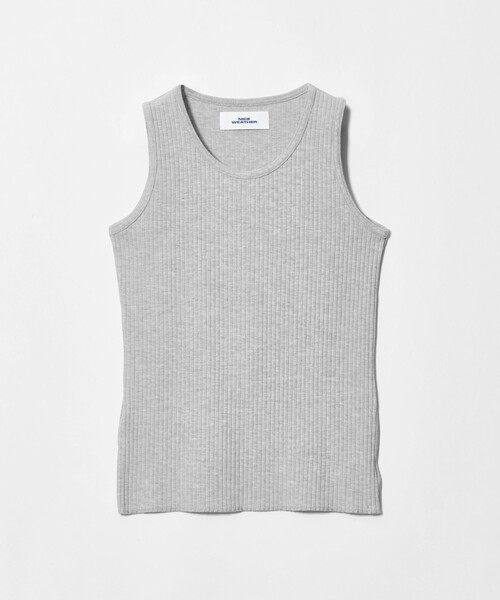 NICE WEATHER（ナイスウェザー）の「＜NICE WEATHER＞レイヤード リブニット カーディガン（ニット/セーター・レディース・ネイビー/クリーム・FREE）」の13枚目の写真