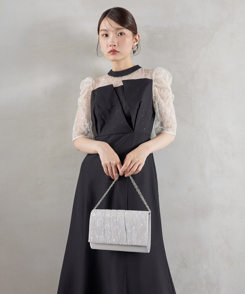 Kana(カナ)の「スパンコールレースベルトクラッチバッグ パーティー 結婚式 お呼ばれ オケージョン(クラッチバッグ・レディース・ベージュ/ブラック/シルバー・フリー)」の11枚目の写真