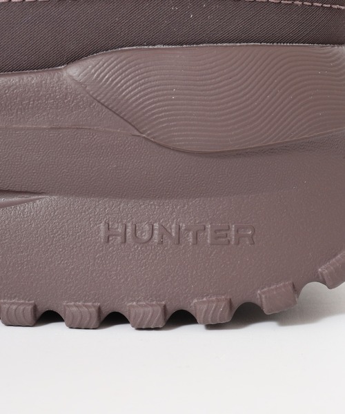 HUNTER(ハンター)の「HUNTER トラベル フローリサイクル スエードトレーナー(スニーカー・レディース・ブラック/クリーム/キャメル・25cm/23cm/24cm)」の18枚目の写真