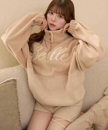 【Belle Charme】Belle Logo Docking Fleece