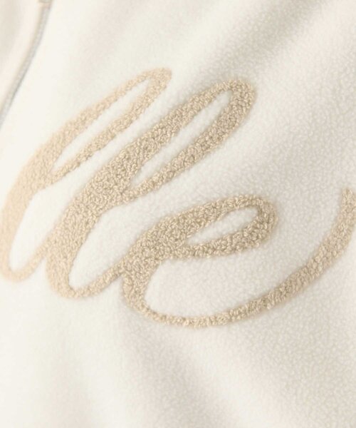Belle Charme（ベルシャルム）の「【Belle Charme】Belle Logo Docking Fleece（ニット/セーター・レディース・ブラック/ベージュ/オフホワイト・FREE）」の12枚目の写真