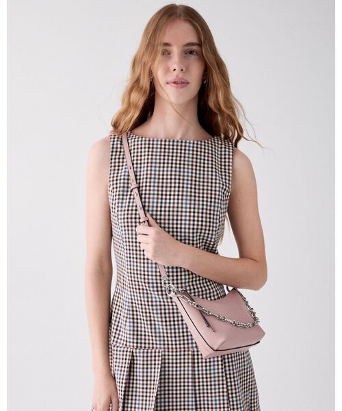 kate spade new york（ケイトスペード ニューヨーク）の「ヘイロー ミニ チェーン ショルダー バッグ（ショルダーバッグ・レディース・ピンク・ONESIZE）」の6枚目の写真