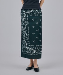 NON TOKYO（ノントーキョー）の「PRINT RIB SKIRT（スカート）」