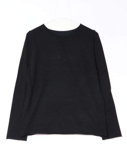 antiqua(アンティカ)の「マシュマロタッチ ニット(ニット/セーター・レディース・ホワイト系その他/ブラック/杢グレー/ブラウン系その他/ダークグレー/ネイビー・P/R)」の2枚目の写真