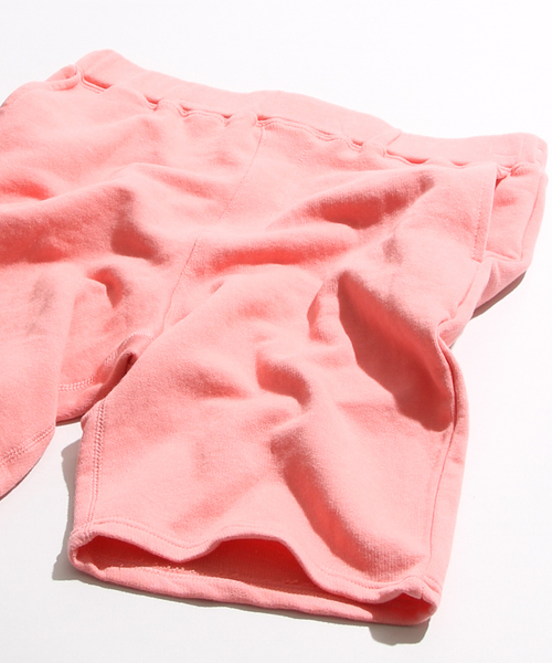 WEGO（ウィゴー）の「WEGO/リヨセルブレンドスウェットショーツ（スラックス・メンズ・ピンク/ホワイト/ライトイエロー/杢グレー/サックスブルー・LARGE/X-LARGE/MEDIUM）」の5枚目の写真