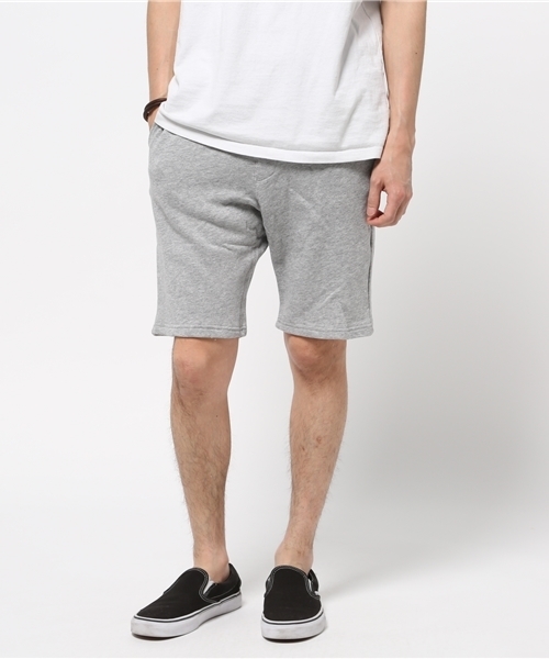 WEGO（ウィゴー）の「WEGO/リヨセルブレンドスウェットショーツ（スラックス・メンズ・ピンク/ホワイト/ライトイエロー/杢グレー/サックスブルー・LARGE/X-LARGE/MEDIUM）」の17枚目の写真