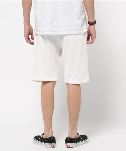 WEGO（ウィゴー）の「WEGO/リヨセルブレンドスウェットショーツ（スラックス・メンズ・ピンク/ホワイト/ライトイエロー/杢グレー/サックスブルー・LARGE/X-LARGE/MEDIUM）」の7枚目の写真