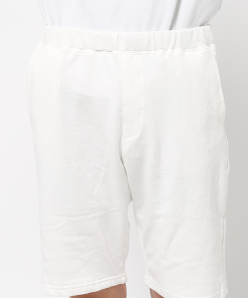 WEGO（ウィゴー）の「WEGO/リヨセルブレンドスウェットショーツ（スラックス・メンズ・ピンク/ホワイト/ライトイエロー/杢グレー/サックスブルー・LARGE/X-LARGE/MEDIUM）」の9枚目の写真