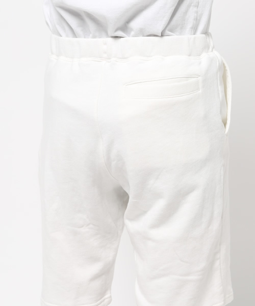 WEGO（ウィゴー）の「WEGO/リヨセルブレンドスウェットショーツ（スラックス・メンズ・ピンク/ホワイト/ライトイエロー/杢グレー/サックスブルー・LARGE/X-LARGE/MEDIUM）」の10枚目の写真