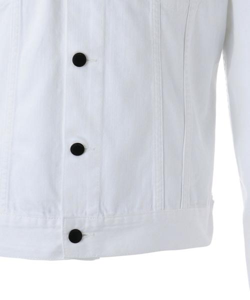 ART COMES FIRST（アートカムズファースト）の「AVES CES FRERES by ART COMES FIRST(アート カムズ ファースト) ROCKNIM DENIM（デニムジャケット・メンズ・ホワイト・38/36）」の6枚目の写真