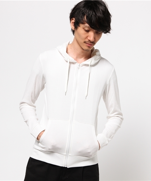 GGD（ジージーディー）の「FULL GLOW / ランダムテレコ長袖パーカー（パーカー・メンズ・グレー/ホワイト/ブラック/ワインレッド・XL/M/L）」の14枚目の写真