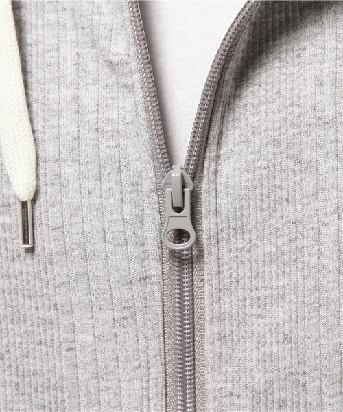 GGD（ジージーディー）の「FULL GLOW / ランダムテレコ長袖パーカー（パーカー・メンズ・グレー/ホワイト/ブラック/ワインレッド・XL/M/L）」の12枚目の写真