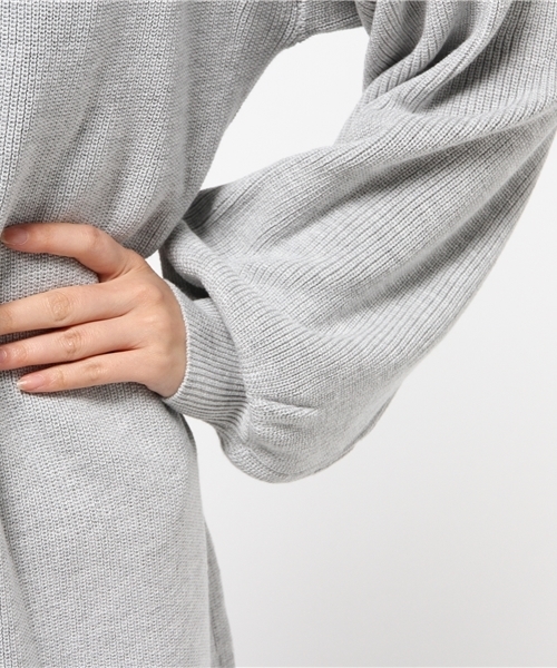 UNRELISH（アンレリッシュ）の「アゼロングカーディガン（カーディガン/ボレロ・レディース・ベージュ/キャメル/グレー・MEDIUM）」の8枚目の写真