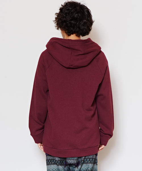 チャイハネ（チャイハネ）の「【チャイハネ】yul ボリュームカラーMEN'Sシンプルパーカー（パーカー・メンズ・グリーン/チャコール/ネイビー/ブラック/ワイン・FREE）」の17枚目の写真