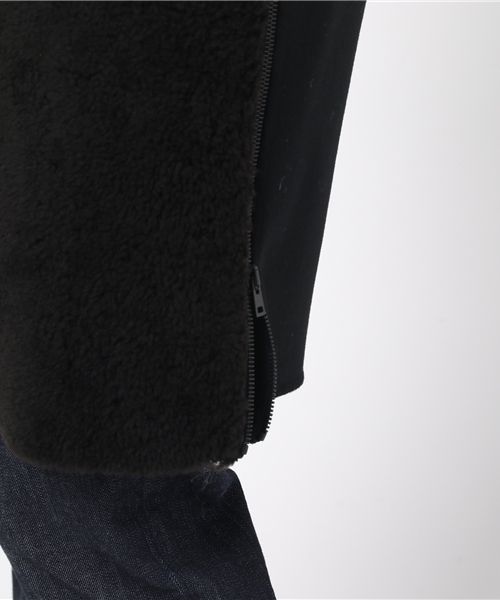 ESTNATION（エストネーション）の「32 PARADIS リバーシブルムートンコート（ムートンコート・レディース・ブラック・SMALL）」の8枚目の写真