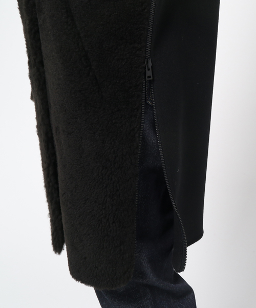 ESTNATION（エストネーション）の「32 PARADIS リバーシブルムートンコート（ムートンコート・レディース・ブラック・SMALL）」の9枚目の写真