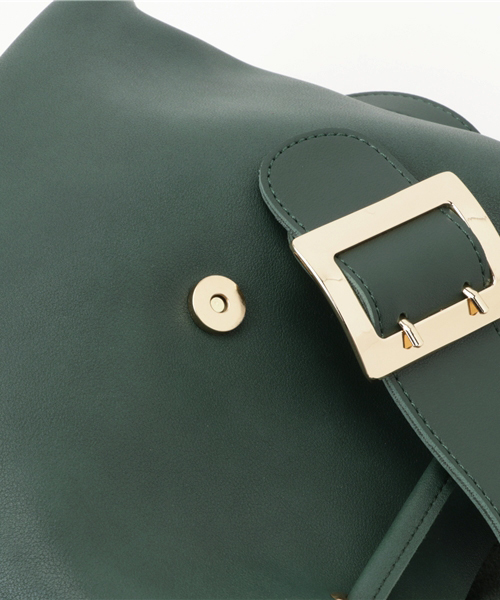 PLAIN CLOTHING（プレーンクロージング）の「ワンハンドルバッグ/ショルダーバッグ【PLAIN CLOTHING】（ショルダーバッグ・レディース・ブラック/グレー/グリーン/ボルドー/キャメル/ネイビー・FREE）」の11枚目の写真