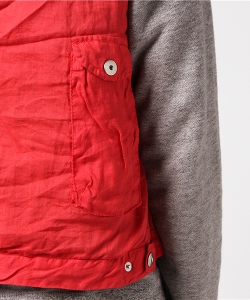 dip（ディップ）の「【dip】ディップ/ ベスト（ベスト・メンズ・レッド・MEDIUM/LARGE）」の6枚目の写真