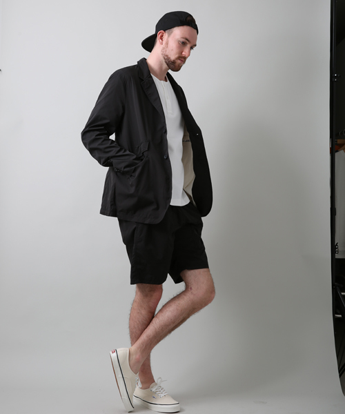 Denime（ドゥニーム）の「コンビニエンスリラックスナイロンショーツ（その他パンツ・メンズ・サックスブルー/ブラック/ベージュ・MEDIUM/LARGE）」の5枚目の写真