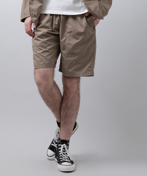 Denime（ドゥニーム）の「コンビニエンスリラックスナイロンショーツ（その他パンツ・メンズ・サックスブルー/ブラック/ベージュ・MEDIUM/LARGE）」の11枚目の写真
