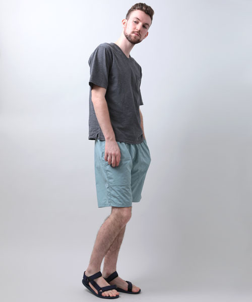 Denime（ドゥニーム）の「コンビニエンスリラックスナイロンショーツ（その他パンツ・メンズ・サックスブルー/ブラック/ベージュ・MEDIUM/LARGE）」の13枚目の写真