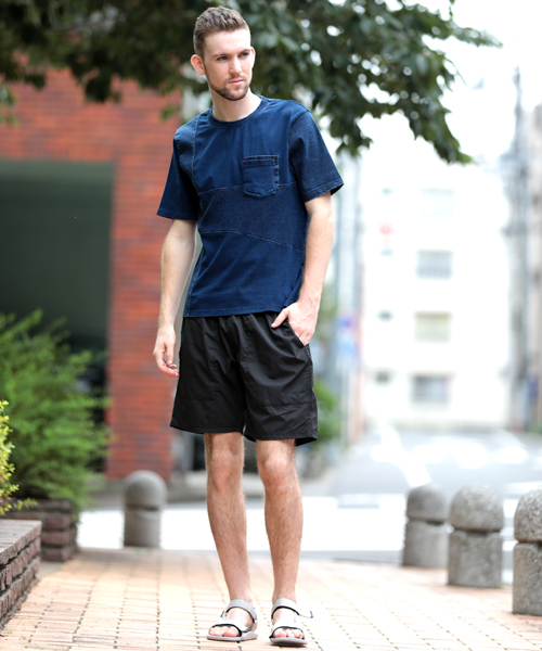 Denime（ドゥニーム）の「コンビニエンスリラックスナイロンショーツ（その他パンツ・メンズ・サックスブルー/ブラック/ベージュ・MEDIUM/LARGE）」の19枚目の写真