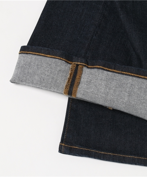 MURUA（ムルーア）の「ハイウエストスリムフレアＤＥＮＩＭパンツ（デニムパンツ・レディース・ブルー/インディゴブルー・2/1）」の11枚目の写真