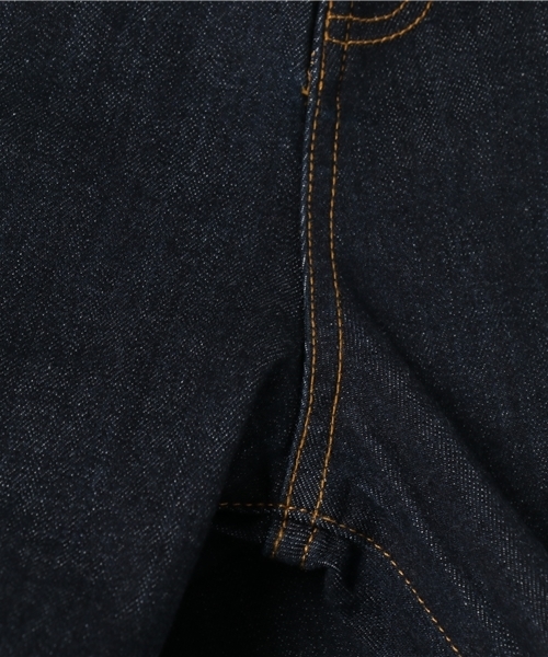 MURUA（ムルーア）の「ハイウエストスリムフレアＤＥＮＩＭパンツ（デニムパンツ・レディース・ブルー/インディゴブルー・2/1）」の12枚目の写真