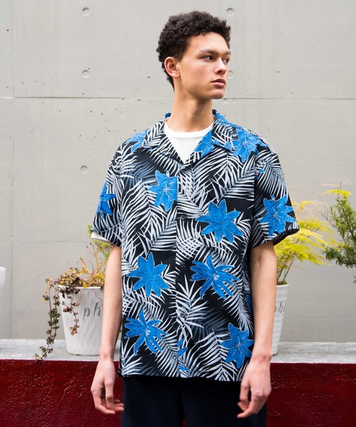 FACTOTUM（ファクトタム）の「【FACTOTUM】レインスプーナー　ハワイアンアロハシャツ（シャツ/ブラウス・メンズ・ブラック/グレー・44/46/48）」の13枚目の写真