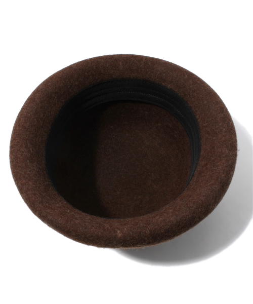 BEAMS BOY（ビームスボーイ）の「□BEAMS BOY / ロールアップ ボーラーハット（ハット・レディース・ブラウン/ネイビー・ONE SIZE）」の9枚目の写真