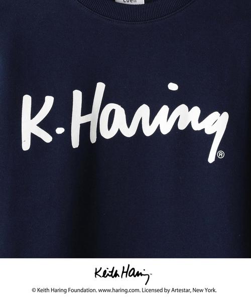 Keith Haring（キース・ヘリング）の「Keith Haring(キースへリング)プリントスウェットクルーネック（スウェット・メンズ・ネイビー・MEDIUM/LARGE/SMALL）」の11枚目の写真