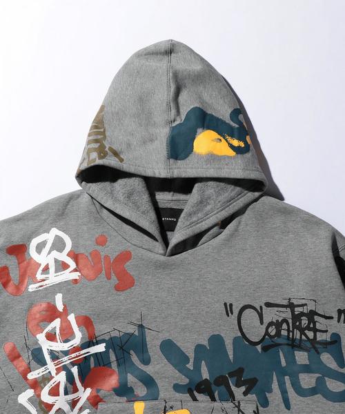 STAMPD スタンプド グラフティ フーディー パーカー STAMPD（スタンプド）の「＜STAMPD＞ GRAFFITI HOODIE/パーカ
