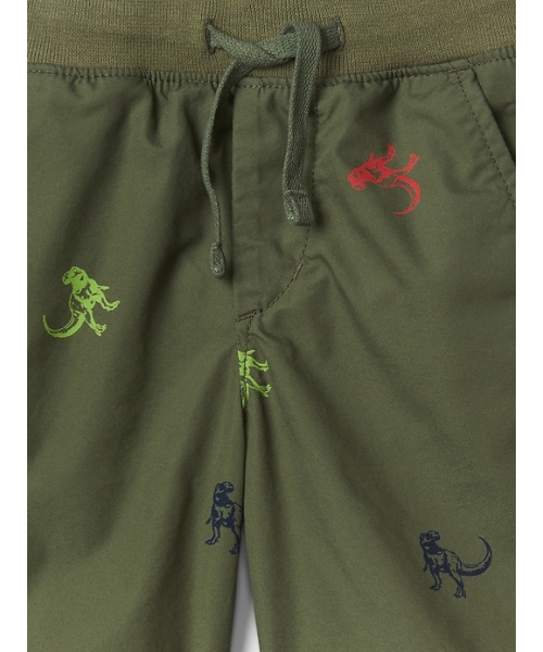 GAP（ギャップ）の「Gap プルオングラフィック ショートパンツ（11Cm）（その他パンツ・キッズ・オリーブ/ベージュ・90cm/110cm/95cm/105cm/100cm/80ｃｍ）」の4枚目の写真
