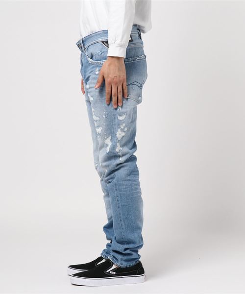 REPLAY（リプレイ）の「12.5 OZ ボタンフライデニム RBJ.901（デニム