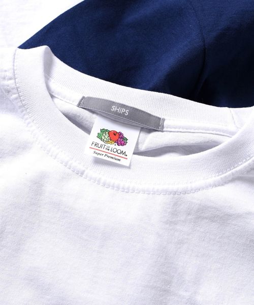 SHIPS(シップス)の「SU: 【SHIPS】 エンブロイダリー Tシャツ■(Tシャツ/カットソー・メンズ・ホワイト/ホワイト系その他/ブラック/ネイビー/ホワイト系その他2・SMALL/MEDIUM/LARGE/X-LARGE)」の10枚目の写真